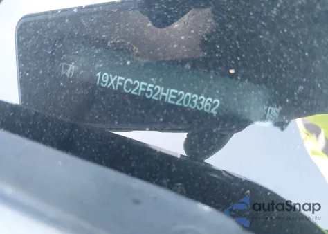 2017 Honda Civic Lx from USA, damaged, VIN 19XFC2F52HE203362